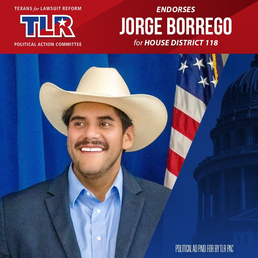 Texans for Lawsuit Reform PAC endorsement